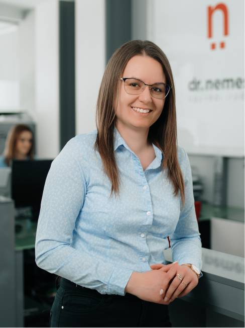 Dr. Varga Dóra ügyvédjelölt portréja